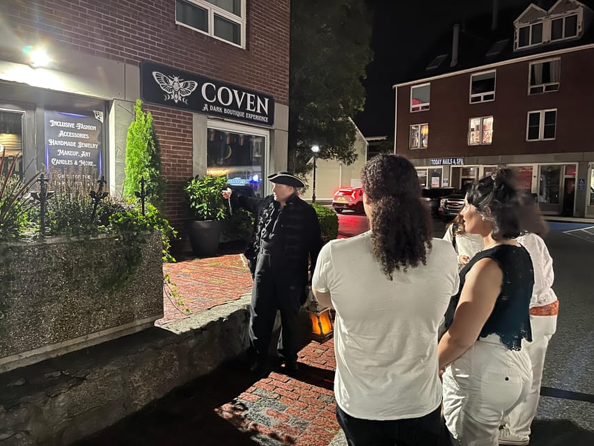 Salem: Vampires and Ghosts Walking Tour with Haunted Objects - Downtown storefront stops that feel like a moving storybook