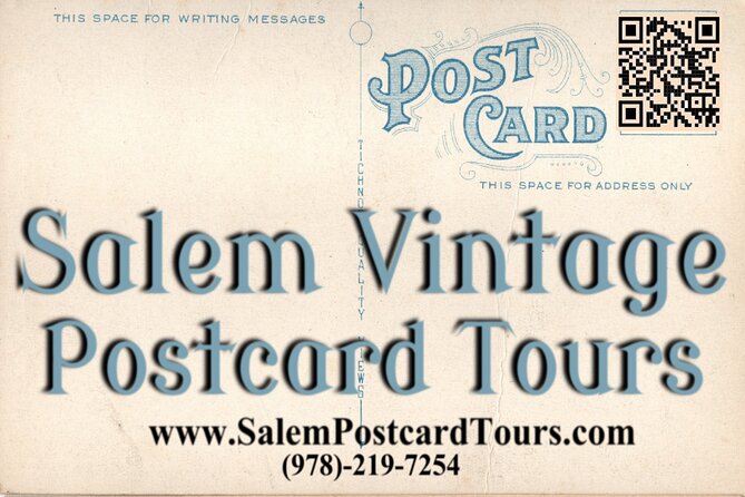 Salem Vintage Postcard Tours - Using Vintage Postcards to Read Salem Like a Puzzle