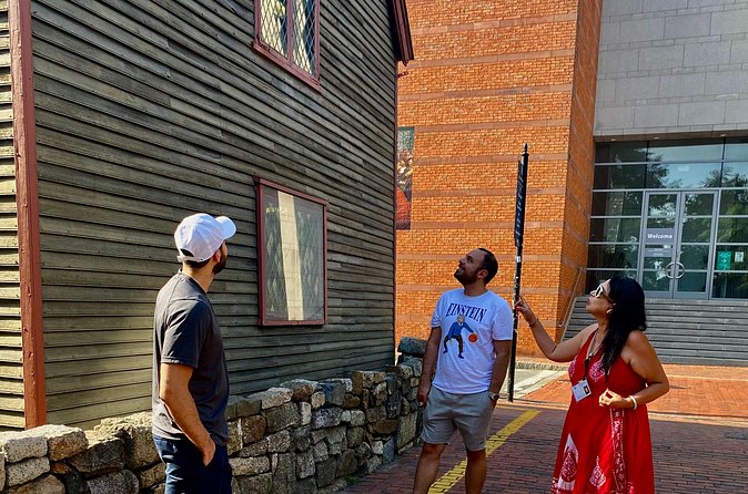 Salem Witch Tour - Old Town Hall on the brick streets: civic life beyond the accusations