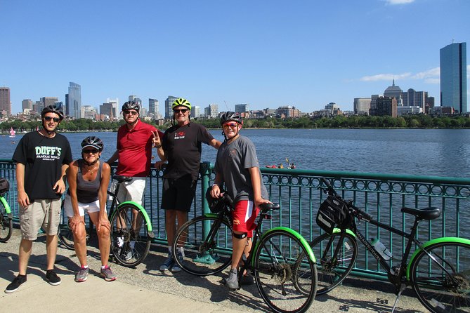 Tour de Cambridge Guided Bicycle Tour - Weather reality: the Charles River can be chilly